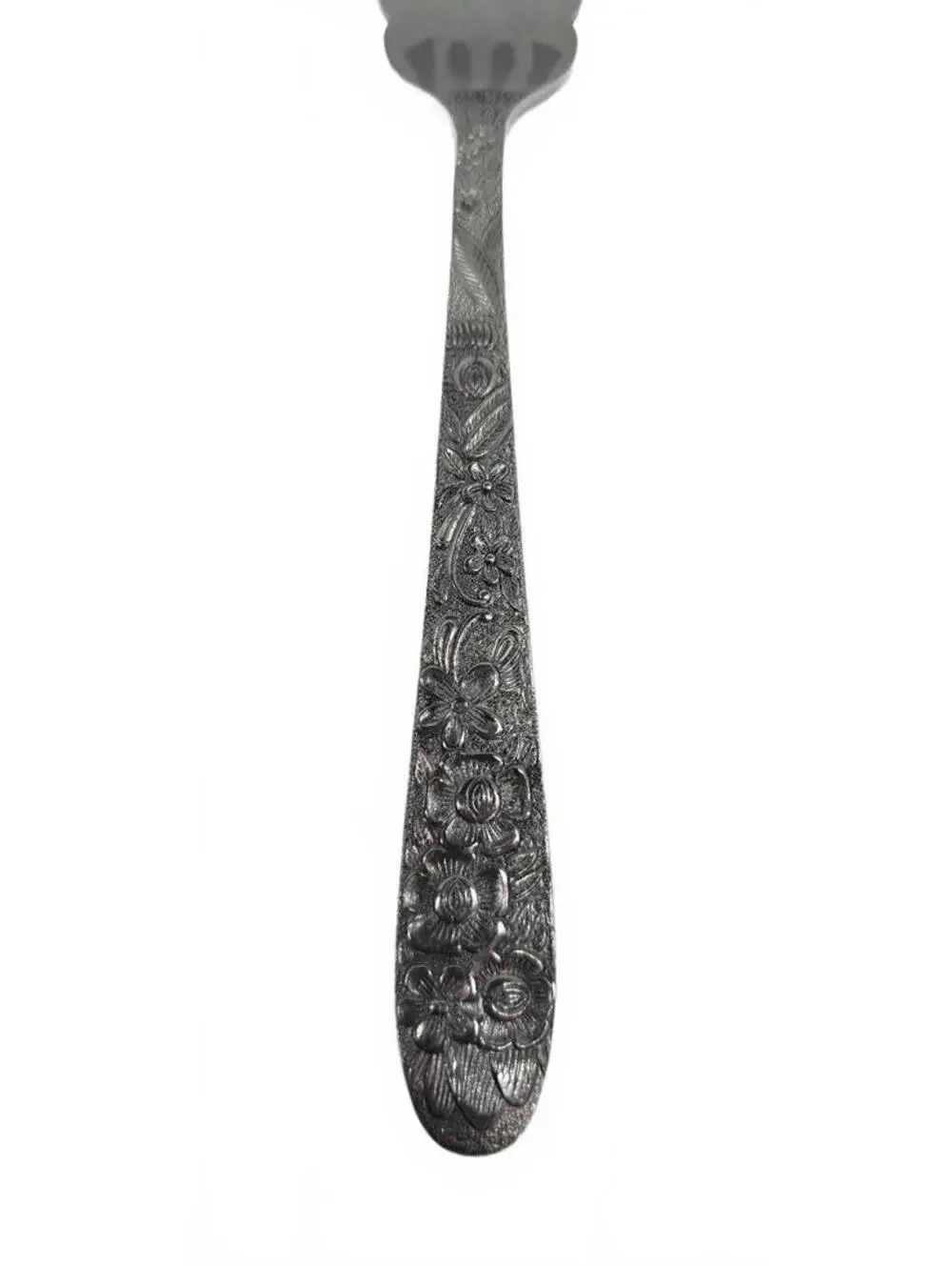 Fabiola Stainless Steel Floral Pattern Salad Fork